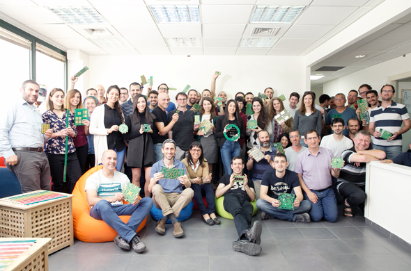 Vayyar's team. Photo: Orel Cohen Vayyar's team. Photo: Orel Cohen