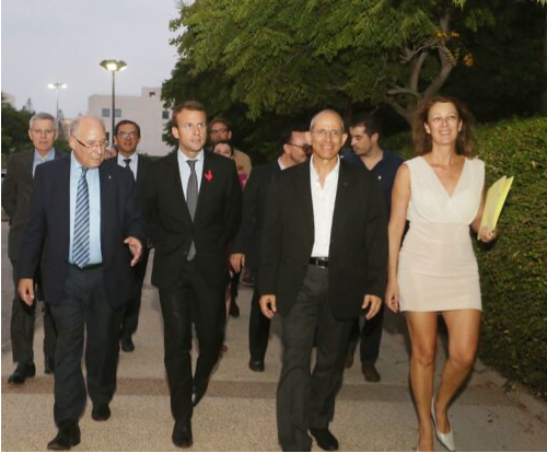 Macron Anne Israel